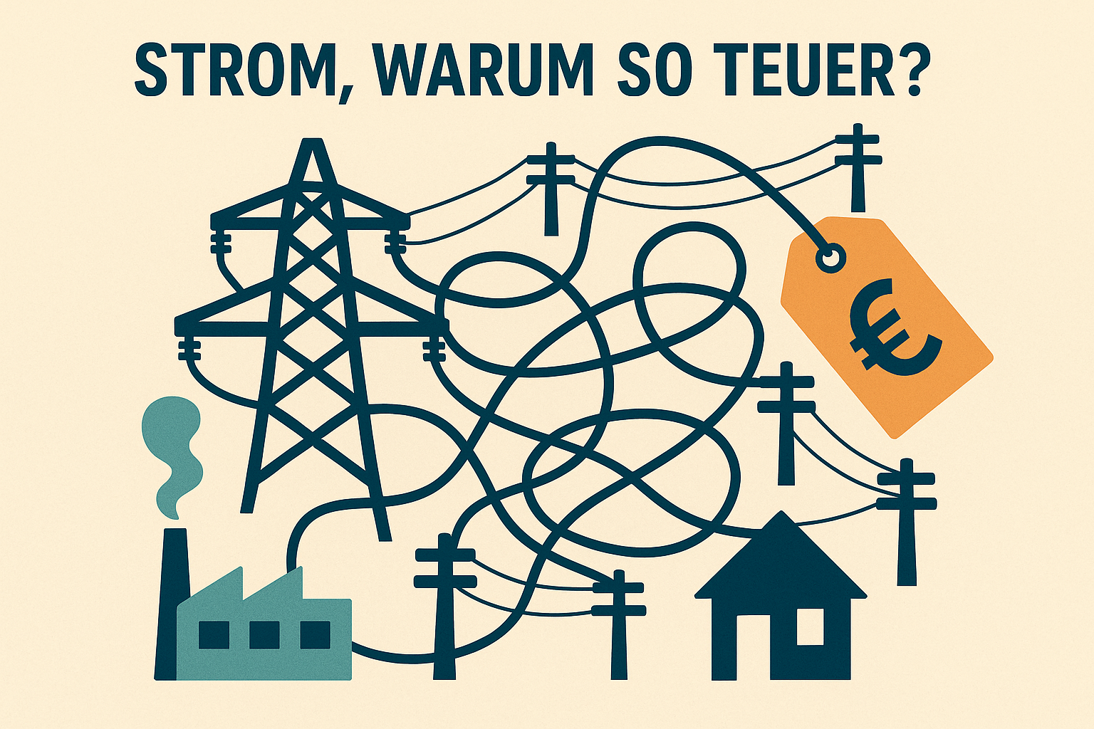 Strom, warum so teuer? 